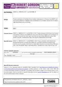 Author(S): Title: Year