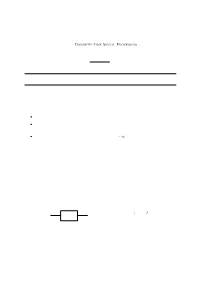 Discrete-Time Signal Processing