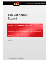 Lab Validation Report