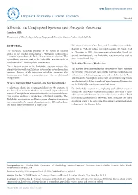 Short Notes on Conjugated Systems and Pericyclic Reactions