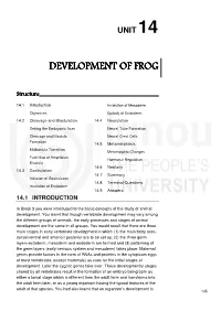 Unit 14 Development of Frog.Pdf