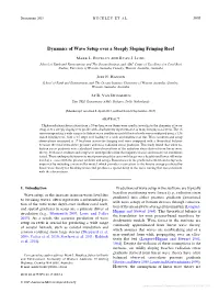 Dynamics of Wave Setup Over a Steeply Sloping Fringing Reef