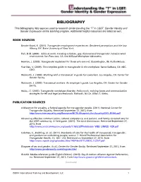 In LGBT: Gender Identity and Gender Expression Online Learning Program