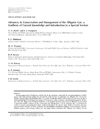 Advances in Conservation and Management of the Alligator Gar: a Synthesis of Current Knowledge and Introduction to a Special Section
