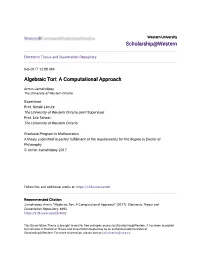 Algebraic Tori: a Computational Approach