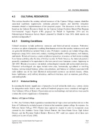 Cultural Resources (PDF)
