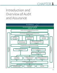 Introduction and Overview of Audit and Assurance Chapter 1