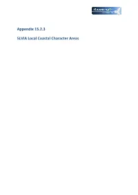 Appendix 15.2.3 SLVIA Local Coastal Character Areas