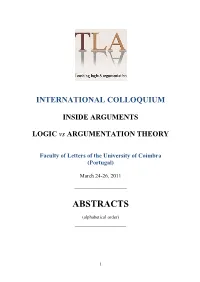 Argumentation Theory Vs Formal Logic: the Case of Scientific Argumentation and the 'Logic' of Controversies