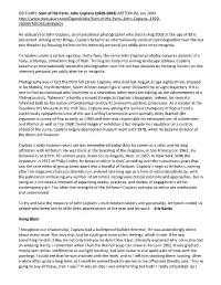 OBITUARY: Sum of His Parts: John Coplans (1920-‐2003