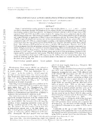 Arxiv:0907.4718V1 [Astro-Ph.GA] 27 Jul 2009 Nnab Aais Hi Ihlmnste ( Luminosities High Their Objects Point-Like Galaxies