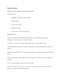 CSI Pesach Recipes