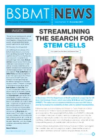 Streamlining the Search for Stem Cells