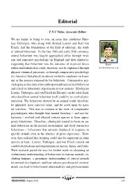 Nikolaas Tinbergen: the Careful Scientist), Respectively, by Sindhu Radhakrishna in This Issue
