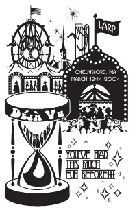 Program Book Design Didi Tuttle " Conor Walsh Anita Szostak 2 3 SATUR DAY 3
