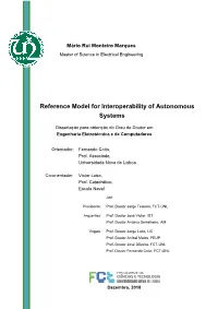Reference Model for Interoperability of Autonomous Systems