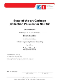 State-Of-The-Art Garbage Collection Policies for NILFS2