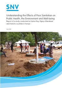 Understanding the Effects of Poor Sanitation on Public Health