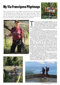 My Via Francigena Pilgrimage