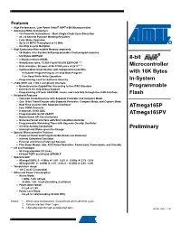 Atmega165p Datasheet