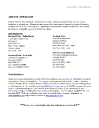 Course / Instructor(S)