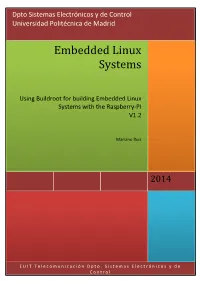 Embedded Linux Systems