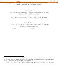 New Insights from HST Studies of Globular Cluster Systems I: Colors, Distancesprovided by CERN and Document Server Speciﬁc Frequencies of 28 Elliptical Galaxies 1