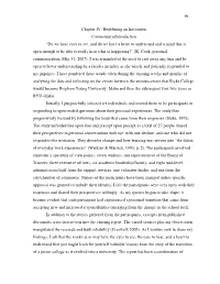 39 Chapter IV: Redefining an Institution