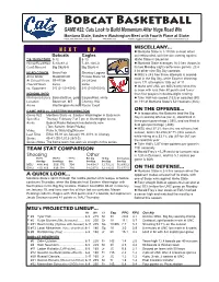 Bobcat Basketball