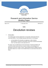 Devolution Reviews