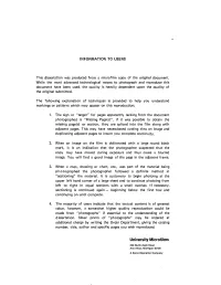 Information to Users