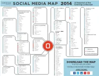 SOCIAL MEDIA MAP 2014 Evolving Landscape