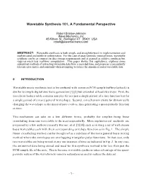 Wavetable Synthesis 101, a Fundamental Perspective