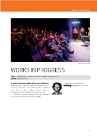 Works in Progress