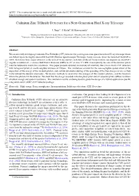 Cadmium Zinc Telluride Detectors for a Next-Generation Hard X-Ray Telescope