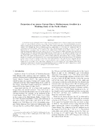Formation of an Azores Current Due to Mediterranean Overflow in A