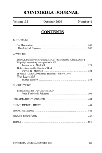 Concordia Journal