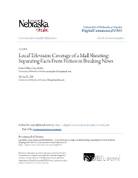 Local Television Coverage of a Mall Shooting