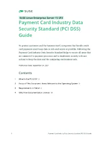 PCI DSS) Guide