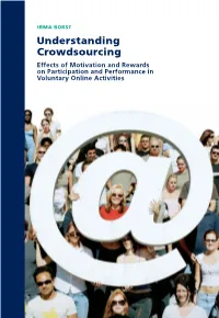 Understanding Crowdsourcing