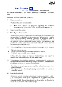 Learning Estates Strategy Update Rpt.Pdf