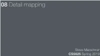 Steve Marschner CS5625 Spring 2019 Predicting Reﬂectance Functions from Complex Surfaces