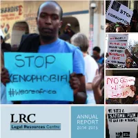 ANNUAL REPORT 2014–2015 OPENNESS & ACCOUNTABILITY Intern Story