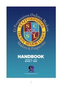 Scsl Handbook 2021 22