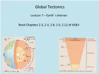 Global Tectonics