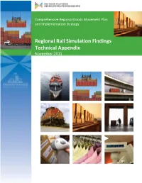 Regional Rail Simulation Findings Technical Appendix November 2011