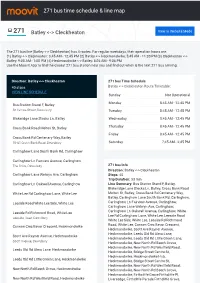 271 Bus Time Schedule & Line Route