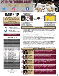 GAME 12 9-1 Vs