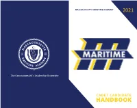 Cadet Candidate Handbook 2021