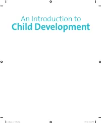 Physical Growth, Motor Development and Genetics Chapter Outline